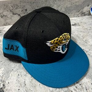 NFL Jacksonville Jaguars Sideline Low Profile Fitted Hat 7 1/2